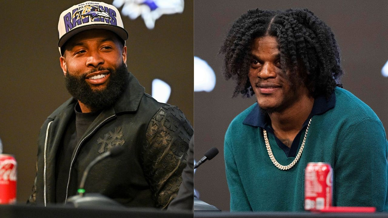 Ravens' Jackson praises Odell: He's faster than people give him