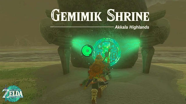 Zelda: Tears of the Kingdom Gemimik Shrine
