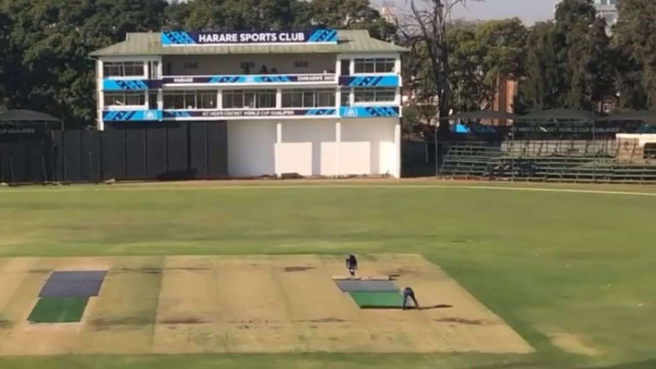 Harare Sports Club Pitch Report For Zimbabwe vs Nepal World Cup