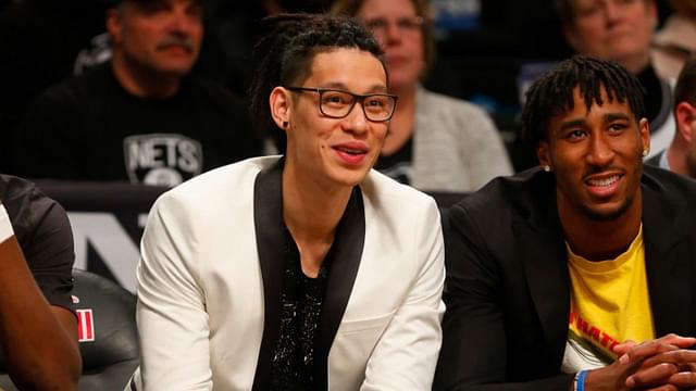 Jeremy Lin during an NBA game