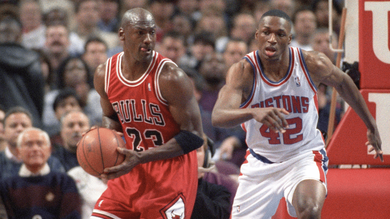 After Beating 'Jealous' Isiah Thomas in 1991, Michael Jordan Displayed His Obsession For the Championship Trophy: "Slept With It"