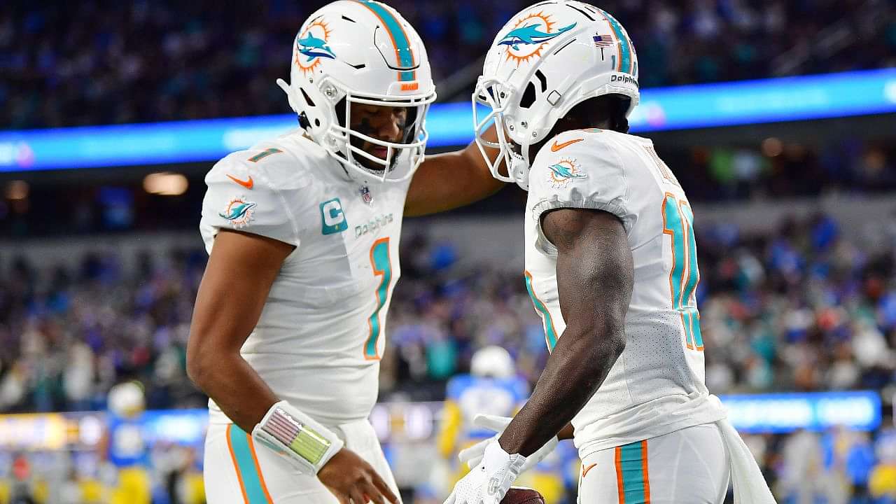 Tua Tagovailoa, Tyreek Hill put up historic Week 1 numbers to rally  Dolphins past Chargers