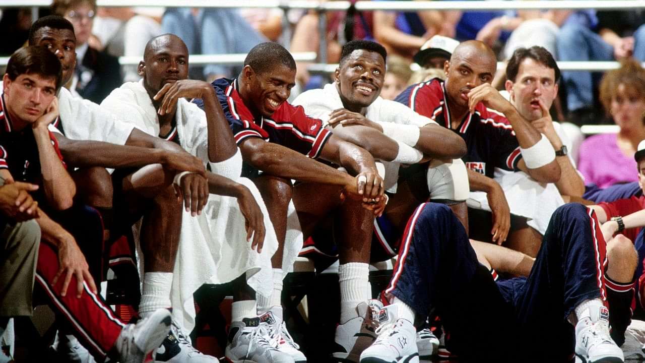 I played with Michael Jordan and Magic Johnson on 'Dream Team' – they  verbally and physically went at it during practice