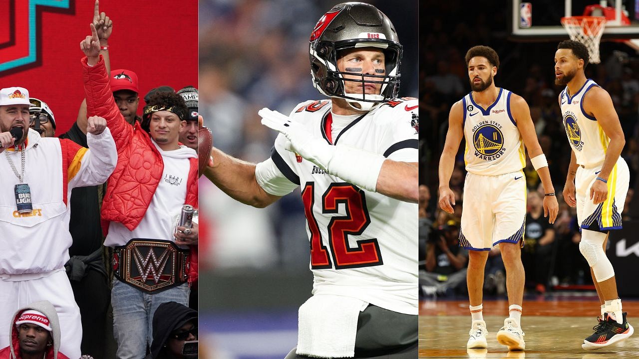 I'm a Quarterback: Klay Thompson Likens Himself to Tom Brady, backs  himself over Stephen Curry if the Splash Bros Switched Sports With Patrick  Mahomes & Travis Kelce - The SportsRush