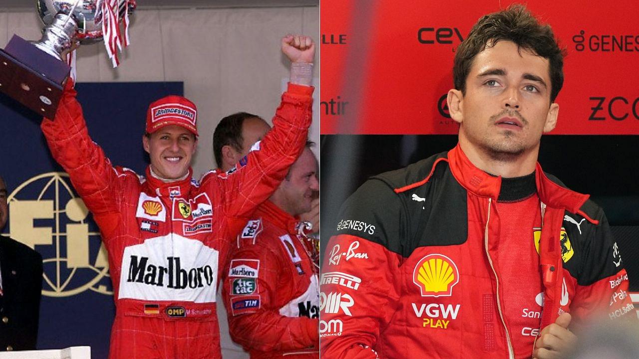 Michael Schumacher's Late Bloom With Ferrari Keeps Charles Leclerc Optimistic About His Title Hopes