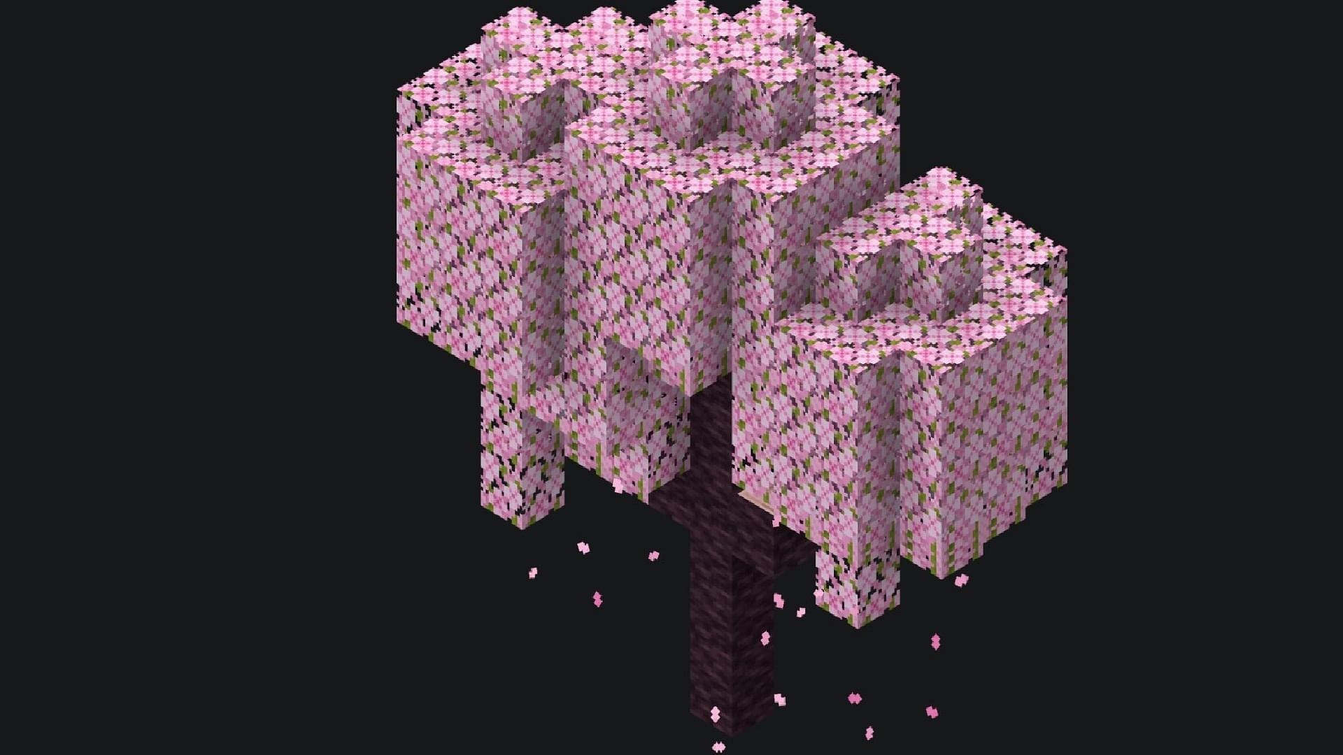 Minecraft Cherry Tree Guide Where To Find Them Uses And More The Sportsrush 