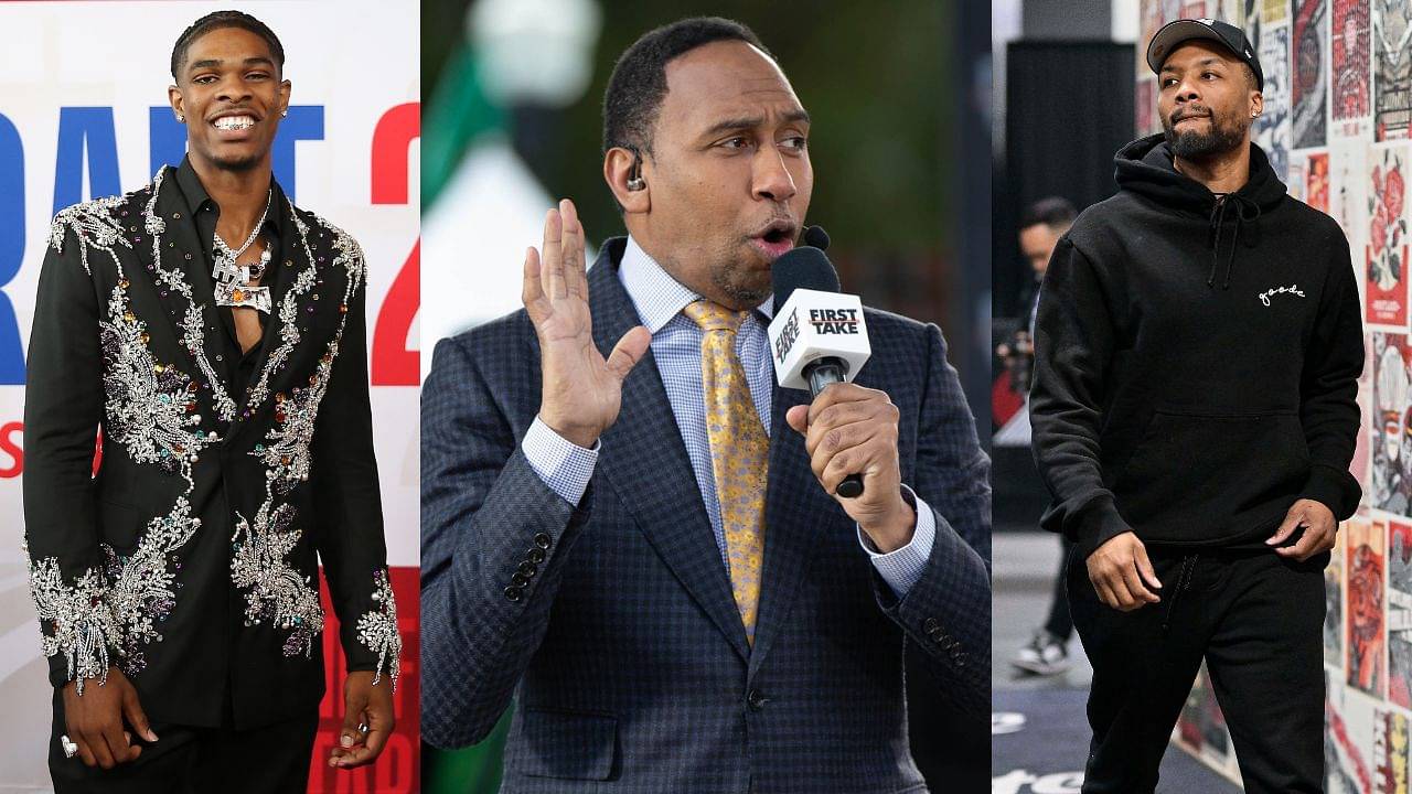 Stephen A. Smith Wildly Suggests Scoot Henderson's Arrival Will Ease Damian Lillard's 'Loyalty Dilemma': "Not a Part of the Championship Equation"