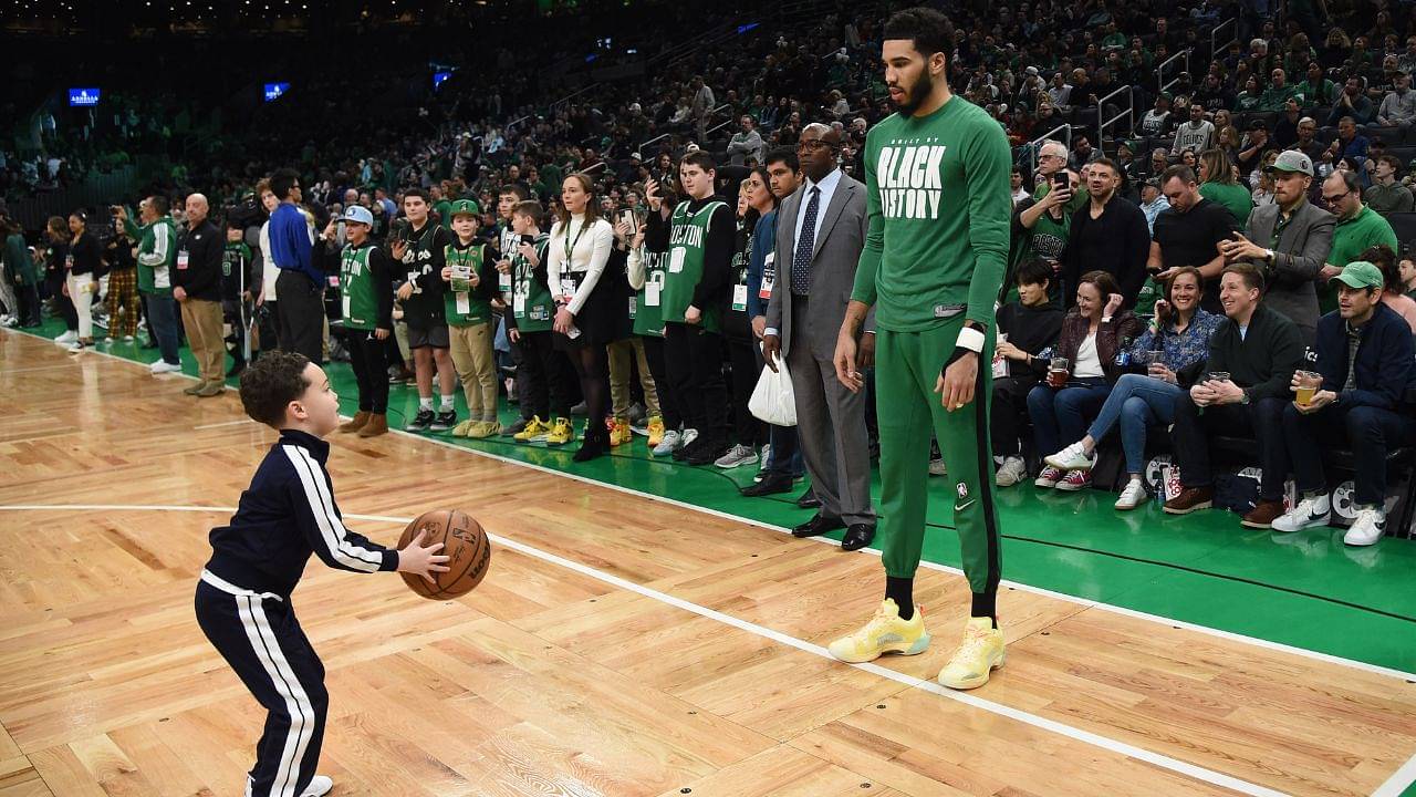 "Deuce Wants to Be Me and Spiderman": Jayson Tatum's Son Hilariously Enamored By $100,000,000 Movie
