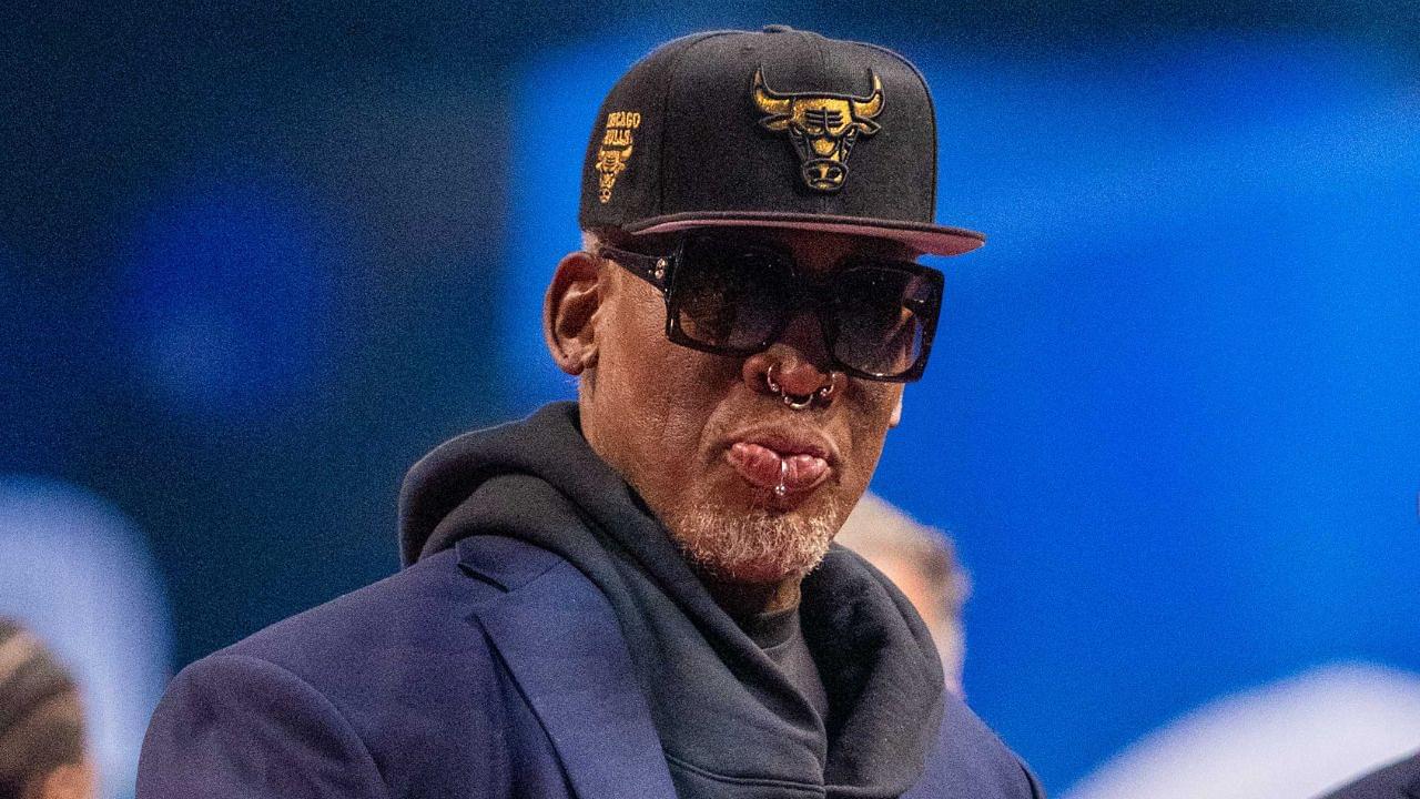 Despite Paying Bail $2500 After Being Arrested With Carmen Electra, Dennis Rodman Once Merely Smiled After Fighting Ex-Wife