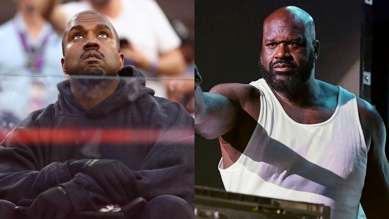 Months After Kanye West's $1,300,000,000 Adidas Fallout, Shaquille O'Neal Shines Light On 46 Y/o Rapper's Explicit Takes