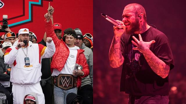 Patrick Mahomes & Travis Kelce Destroyed Post Malone In Beer Pong, Leading To $45,000,000 Rapper Tattooing their Autographs