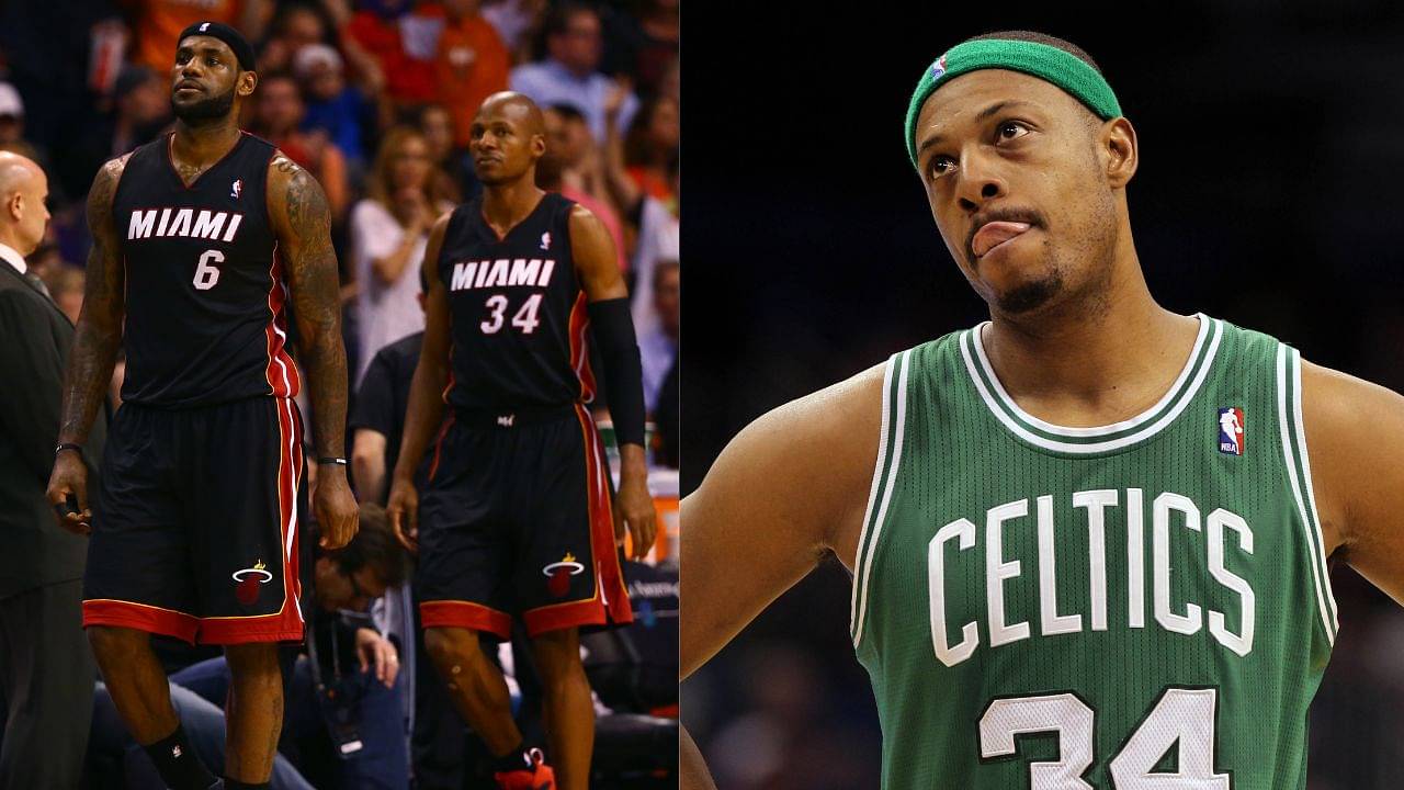 1 Year Before Winning A Title With LeBron James, Ray Allen's $6,319,050 Decision Had Paul Pierce Feeling He Got Stabbed In The Back