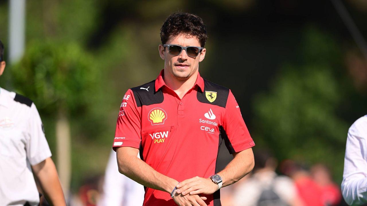 Charles Leclerc Invites His "Little Neighbors" to Check Out His $10,000 Racing Set-up