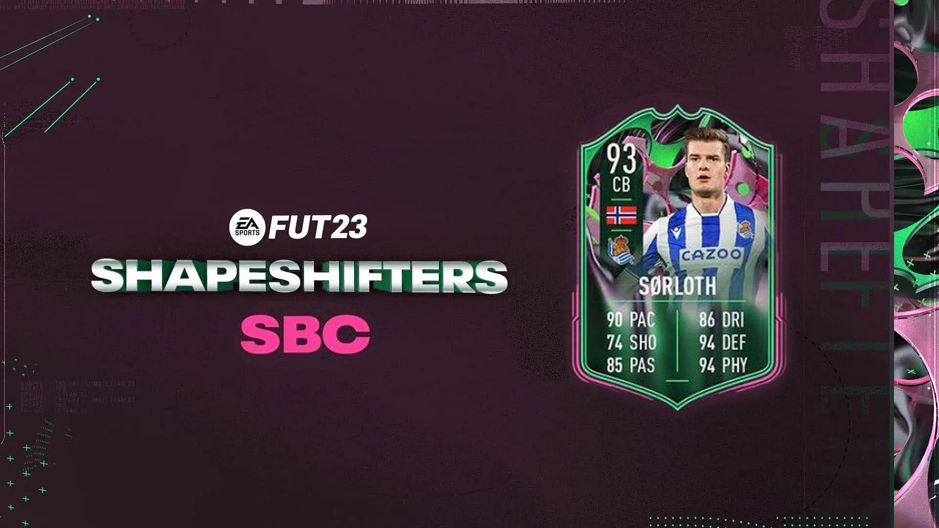 FIFA 23 ALEXANDER SORLOTH SHAPERSHIFTERS