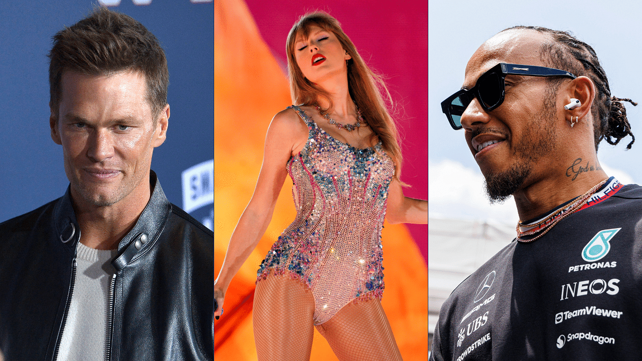 Shakira's Rumored Beau Lewis Hamilton Competes With Tom Brady