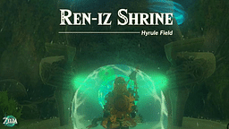 The Legend of Zelda: Tears of the Kingdom Ren-Iz Shrine