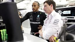 Lewis Hamilton Replies if He Ever "Hooked Up" With Toto Wolff Under the Guise of Contract Renegotiations