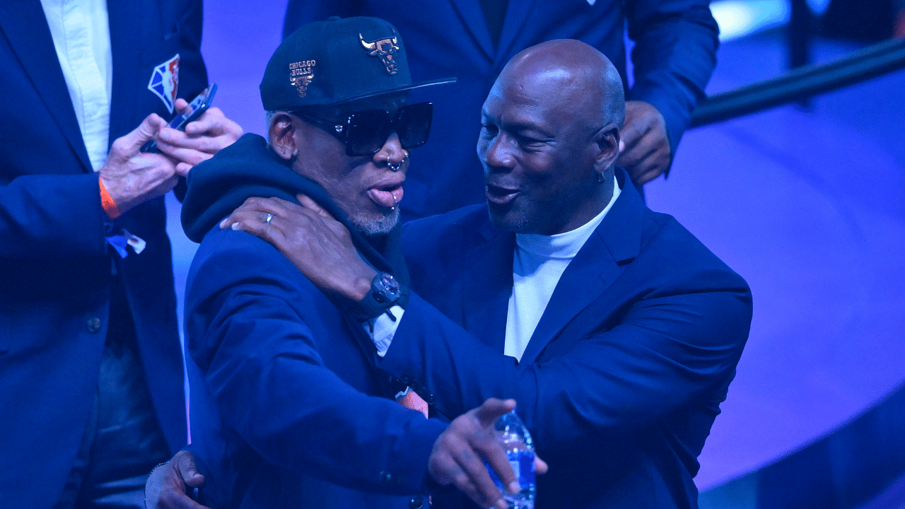 Having Earned A Combined $120,000,000, Dennis Rodman Once Scoffed At His And Michael Jordan's Contracts As He Imparted Sage Wisdom On Young NBA Stars