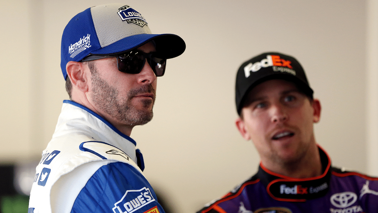 “It’s All Political”: Denny Hamlin Opens Can of Worms on Jimmie Johnson’s NASCAR HoF Controversy