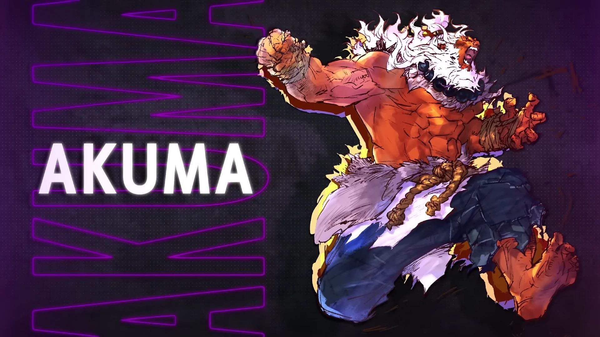 Akuma boss. Акума стрит Файтер 6. Акума qqe. Акума qqe прическа. Street Fighter 6 персонажи DLC.