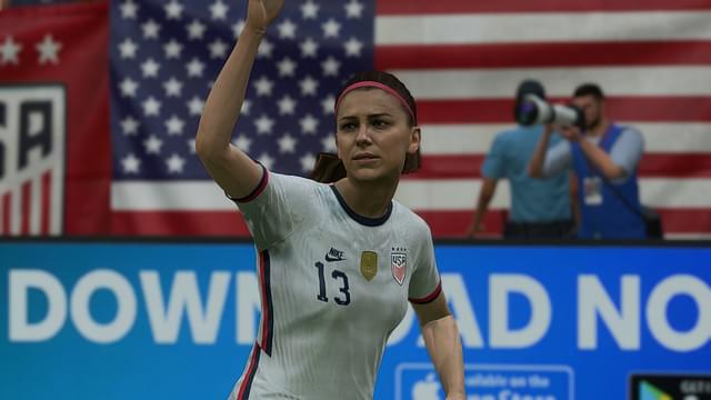 FIFA 23 Women's World Cup Alex Morgan of the USA.