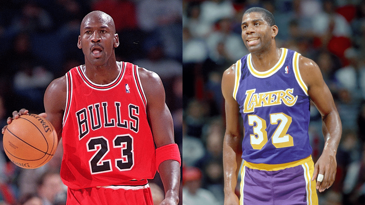 6 Years Before Tongue-out Michael Jordan Hit Magic Johnson With the ‘Greatest Shot,’ Bulls Star Shrugged Off Responsibility for ‘Injuring’ Children