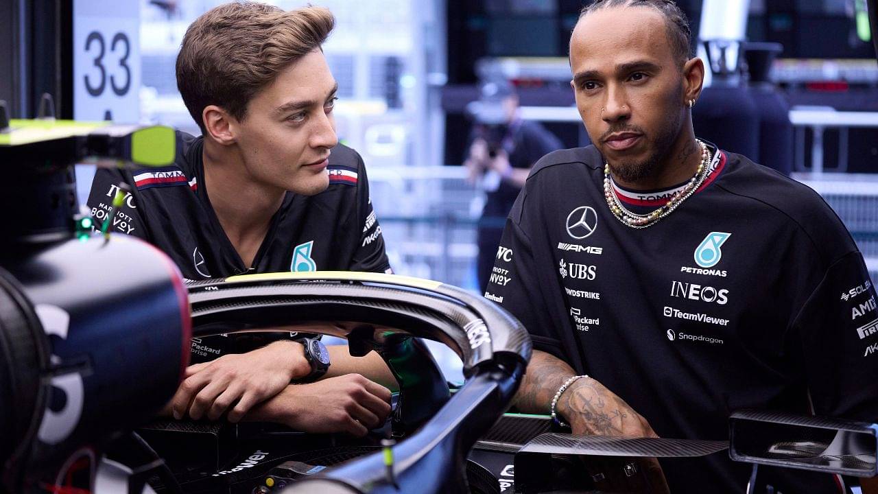 Threatened by George Russell, Lewis Hamilton Is Reportedly ‘Pitting Mercedes Against’ His Teammate