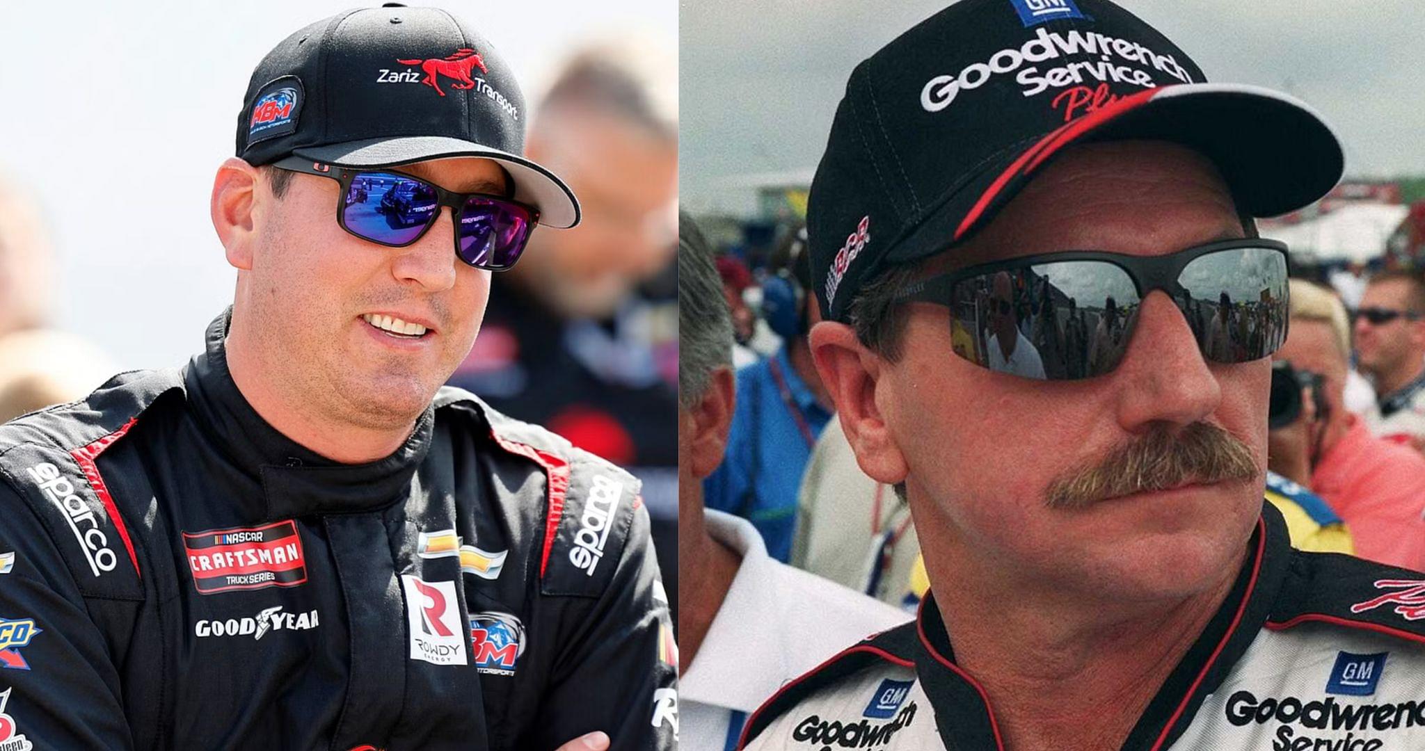 Kyle Busch and Dale Earnhardt