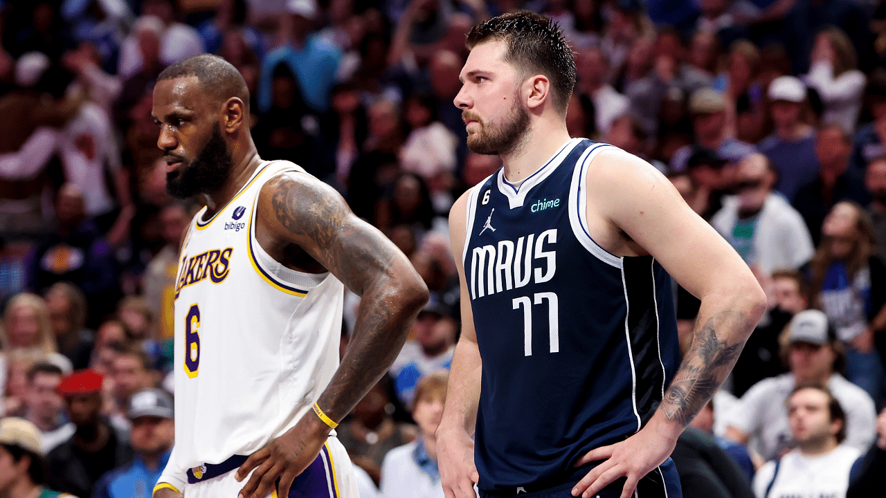 Amid Kyrie Irving's Demands for Blockbuster Trade, LeBron James Flattering Luka Doncic For $38.6 Billion Company Resurfaces