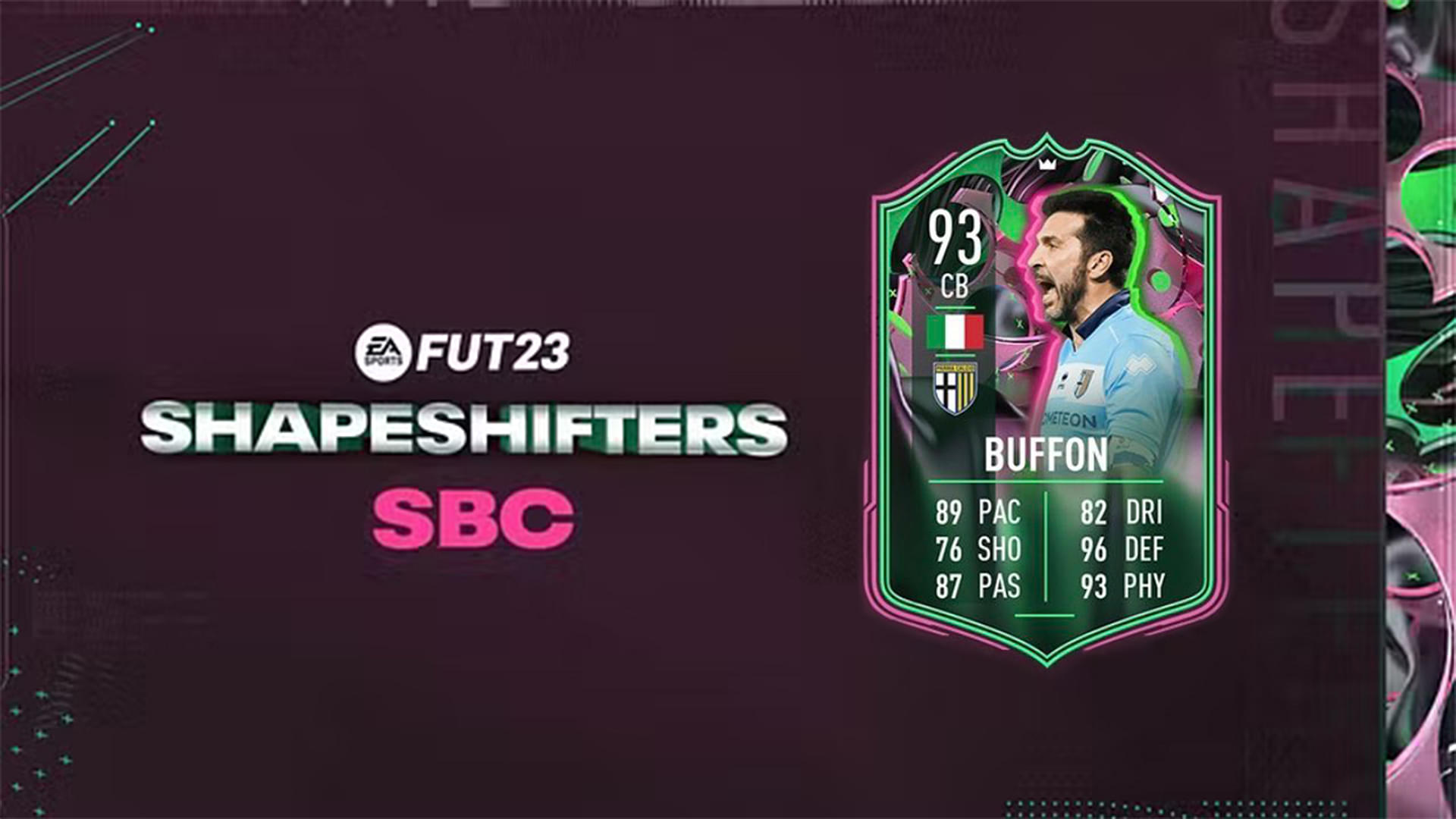 FIFA 23 Gianluigi Buffon Premium Shapeshifters