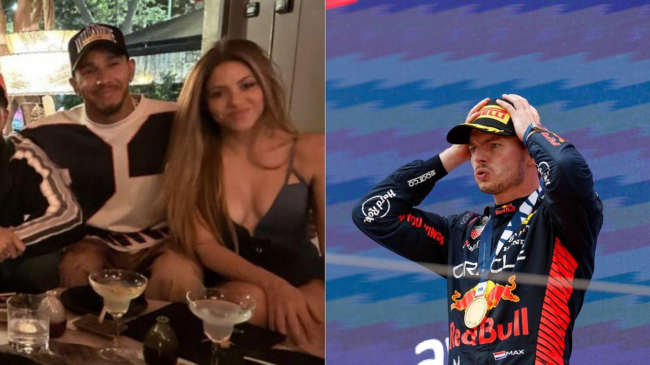 Max Verstappen Caught Red-Handed Stalking Shakira's Social Media Amid Budding Lewis Hamilton Romance