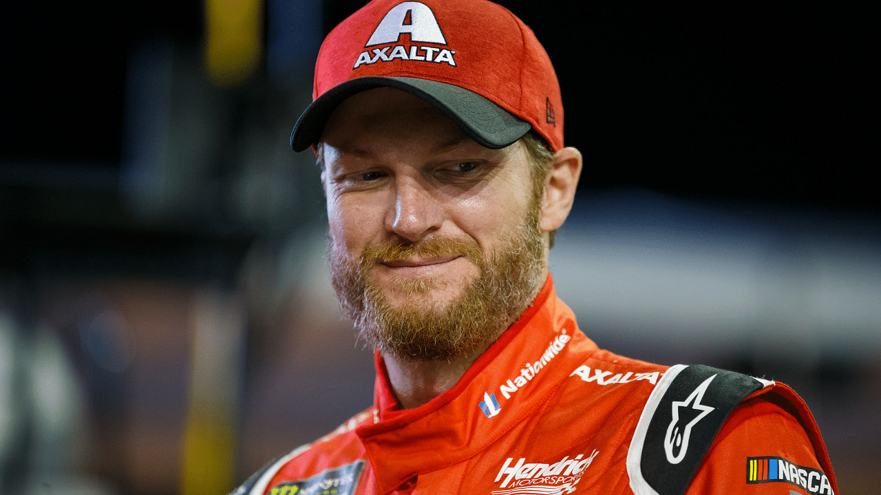 Nov 17, 2017; Homestead, FL, USA; NASCAR Cup Series driver Dale Earnhardt Jr during qualifying for the Ford EcoBoost 400 at Homestead-Miami Speedway. Mandatory Credit: Mark J. Rebilas-USA TODAY Sports