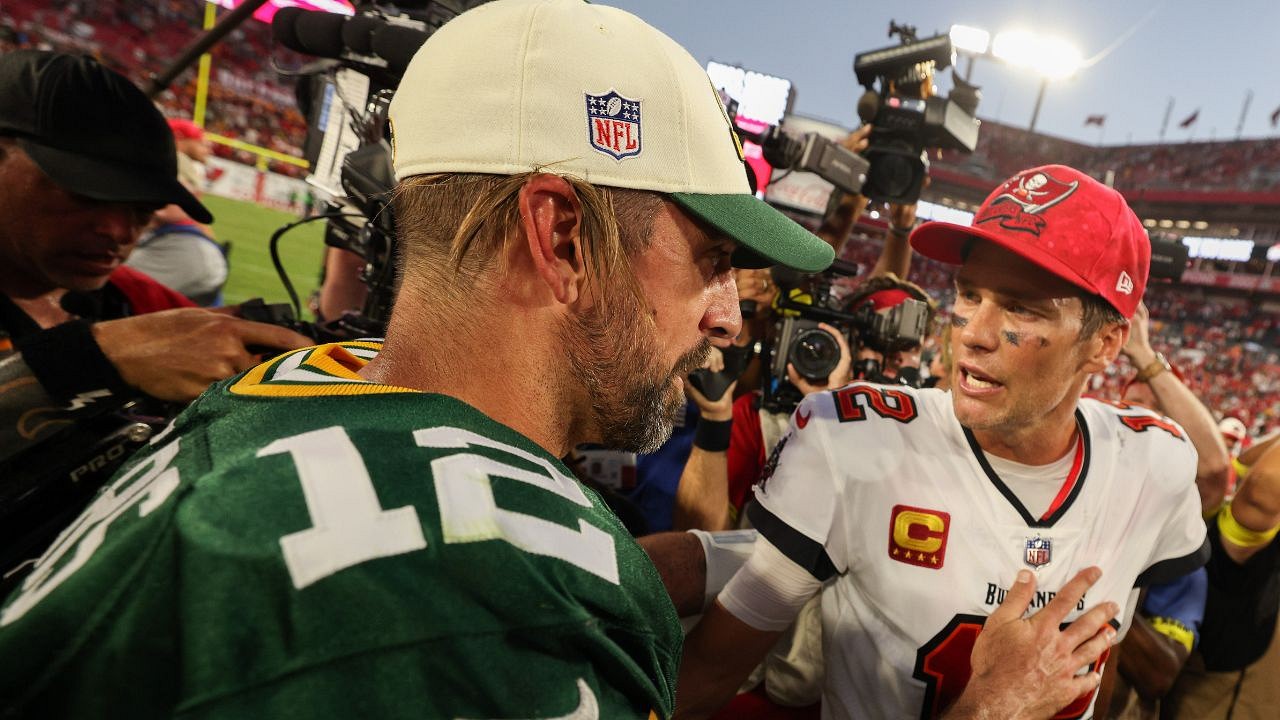 Tampa Bay Buccaneers are unsure Tom Brady will face Aaron Rodgers