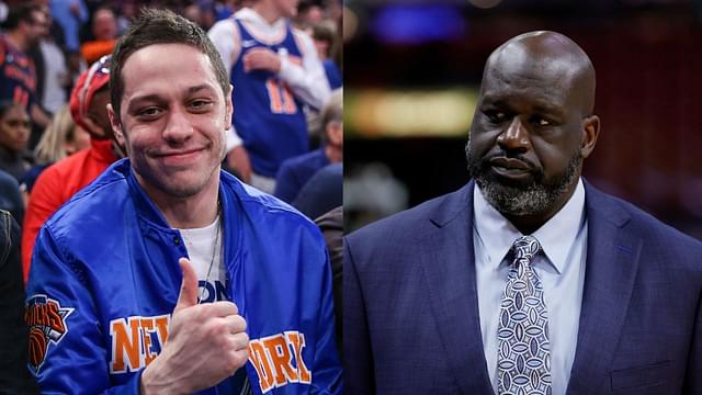 8 Years After Pete Davidson Roasted Shaquille O’Neal, 7ft 1″ Big Man Shares Kim Kardashian’s Ex’s Basketball Highlight Reel