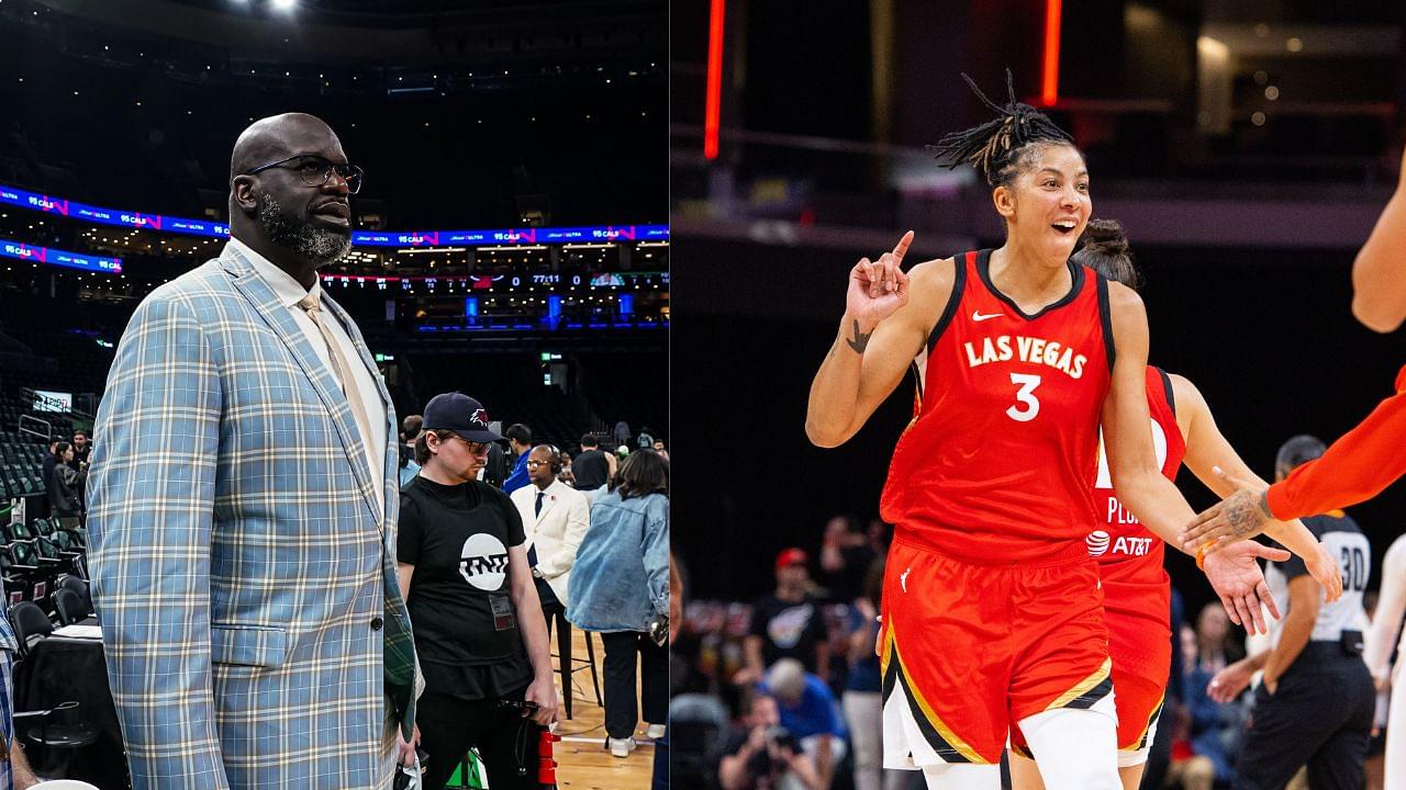 Having 'Jokingly' Threatened Shaquille O’Neal with a Knife on TNT, Candace Parker Gets Excited to See Lakers Legend at the Aces Game