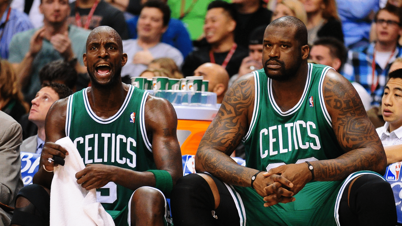 Shaquille O'Neal Validates Celtics Teammate's 'PDA' on IG Despite Kevin Garnett's Nasty Trash Talking History