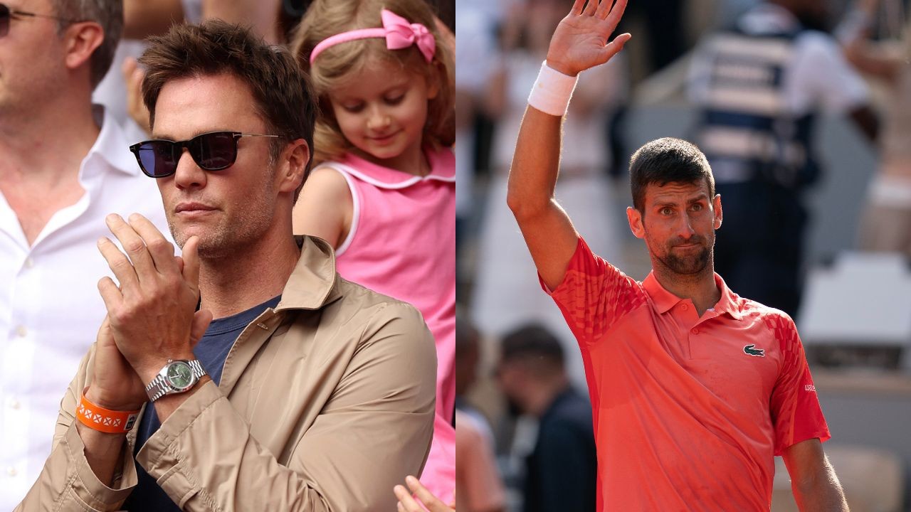 "Tom Brady in Novak Djokovic's Box" Twitter Has a Field Day After