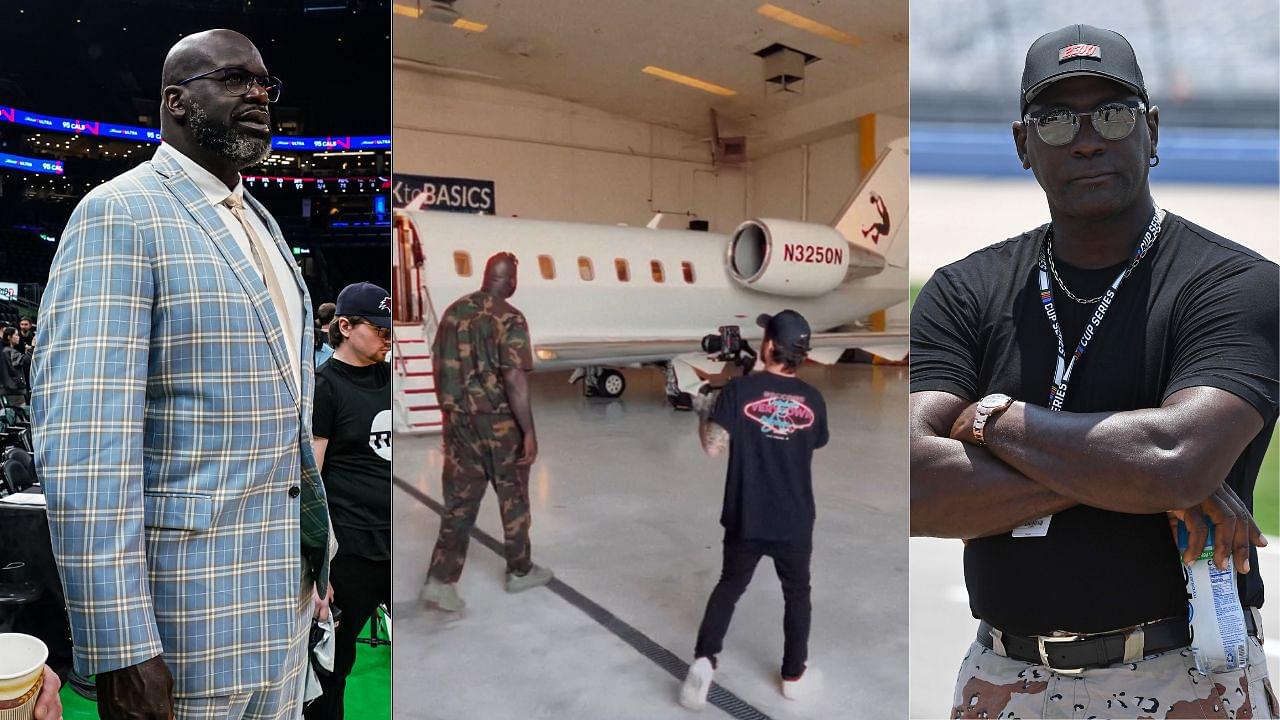 Shaquille O’Neal Buys Insane $27,000,000 Private Jet With ‘Dunkman Logo’ Taking Inspiration From Michael Jordan’s $61M Purchase