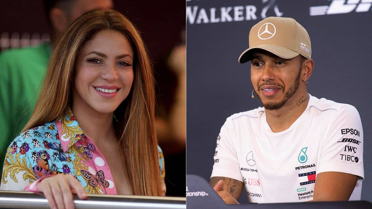 Did Lewis Hamilton Sponsor the $1,500 Versace Blouse Worn By Shakira at ...