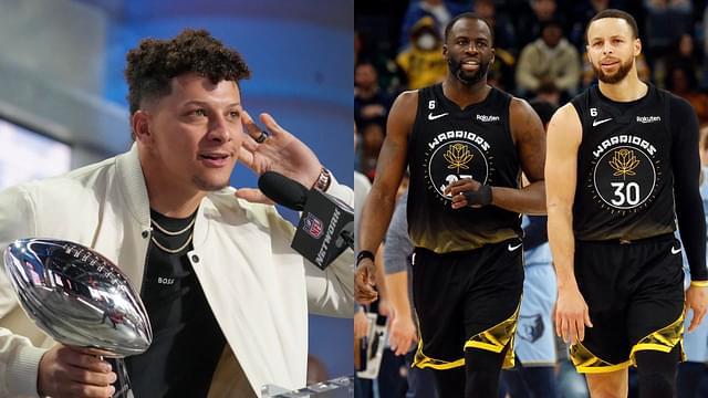 After Stephen Curry's 'Dramatic Golf Cart' Accident, Draymond Green Hilariously Suggests Lawsuit Against Patrick Mahomes: "Sue Them Both"