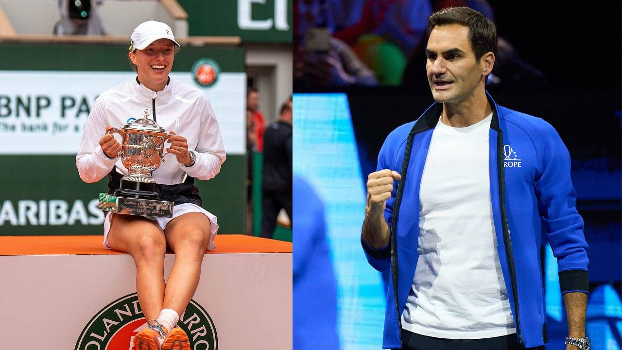 Iga Swiatek Matches a Roger Federer Record After Winning French Open, Making Her Part of Exclusive Group That Even Novak Djokovic and Rafael Nadal Couldn't Get Into