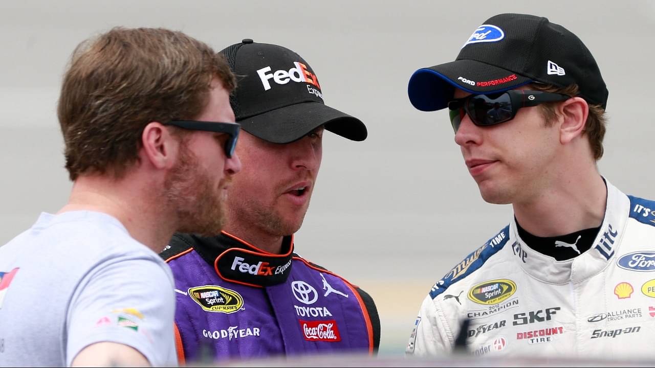 After Denny Hamlin Teases “Millions”, Brad Keselowski Makes His Demands With Dale Earnhardt Jr. Pretty Clear