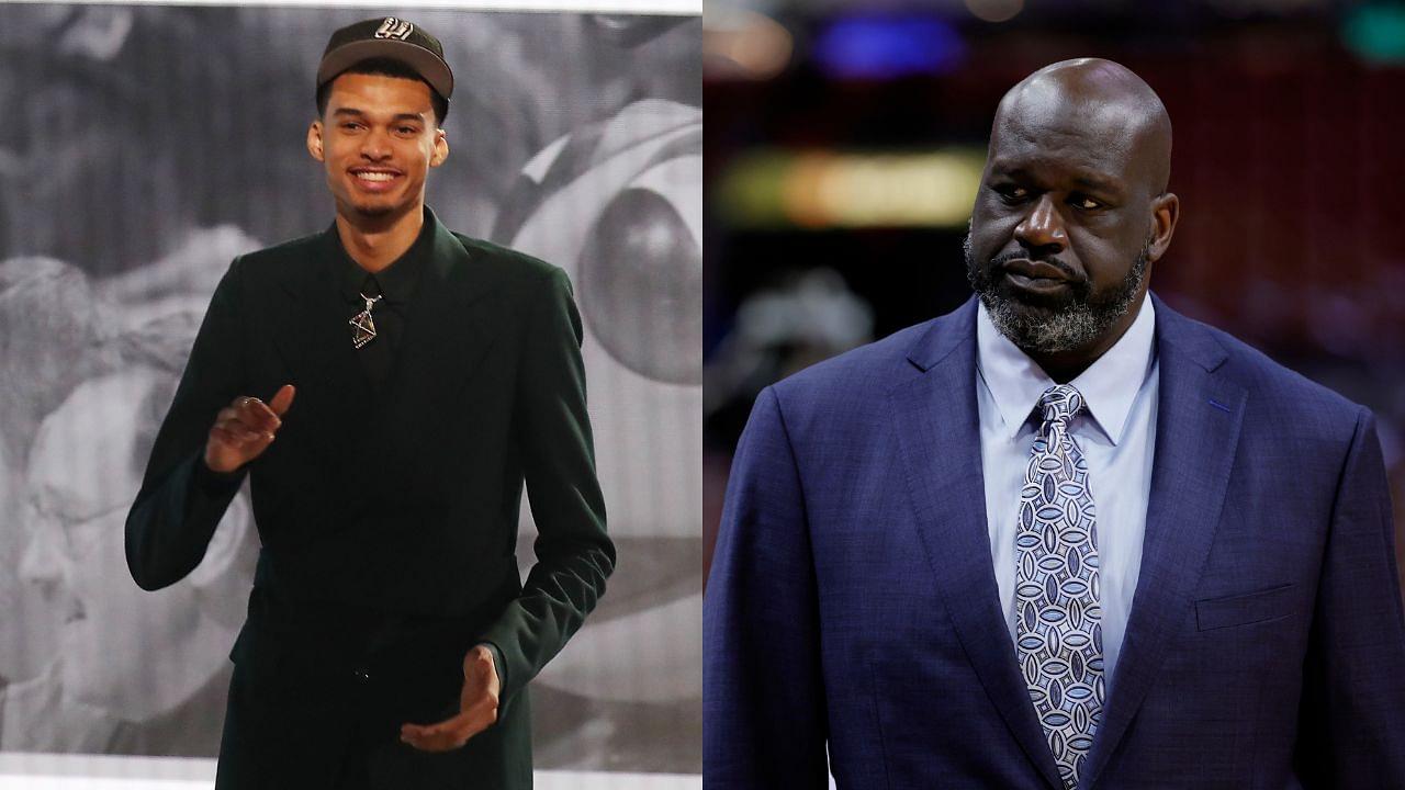 Shaquille O’Neal Reminds Fans of His 10 per Cent Body Fat and 301 lbs Days Amid Victor Wembanyama’s NBA Draft Hype