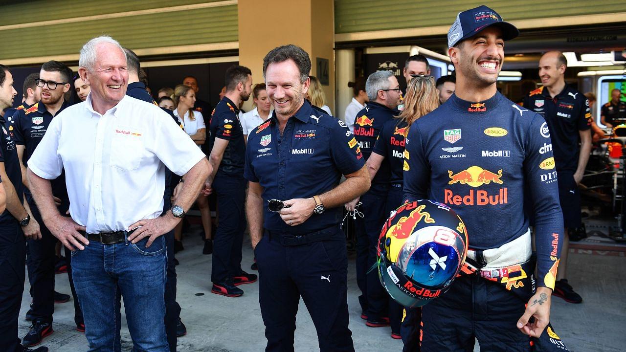 Daniel Ricciardo Not on Red Bull's Mind as Helmut Marko Claims No One is Available to Replace Sergio Perez