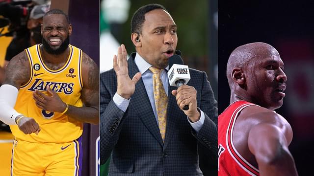 “Larry Bird Called Michael Jordan GOD!”: Stephen A Smith Clearly Stated Why LeBron James Would Never Become GOAT Days After Lakers Sweep