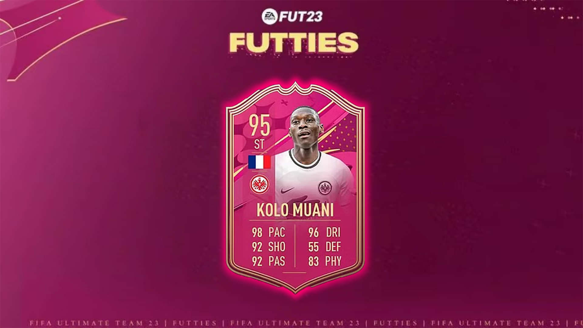 FIFA 23 Randal Kolo Muani Futties SBC How to get this special FUT card