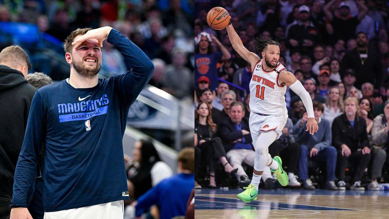 "Still Didn't Answer the Question": Luka Doncic Joins Fans In Trolling Jalen Brunson, Fuels Trade Rumors Amid $2 Billion Free Agency