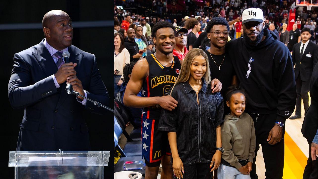 "Praying for LeBron James and Savannah’s Son": 32 Years After Defying Life Endangering Diagnosis, Magic Johnson Gives Hope to Bronny