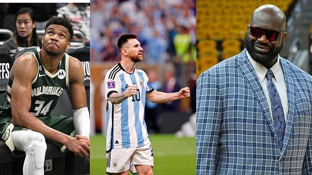 “Can’t Wait to Watch..”: Giannis Antetokounmpo Joins Shaquille O’Neal in Cheering for Lionel Messi’s $150,000,000 Inter Miami MLS Move
