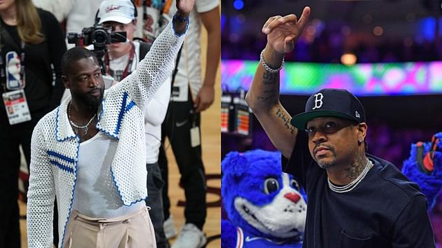 “The Coldest Number 3s!”: Having Credited Allen Iverson for His Jersey Number, Dwyane Wade Celebrates ‘The Answer’ Presenting Him With Hall of Fame Honors